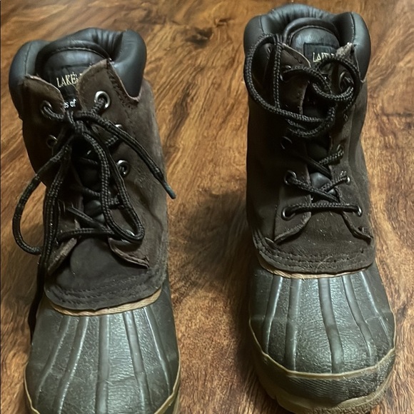 Lake N Trail Boots Size 6M & 8W - Picture 1 of 6